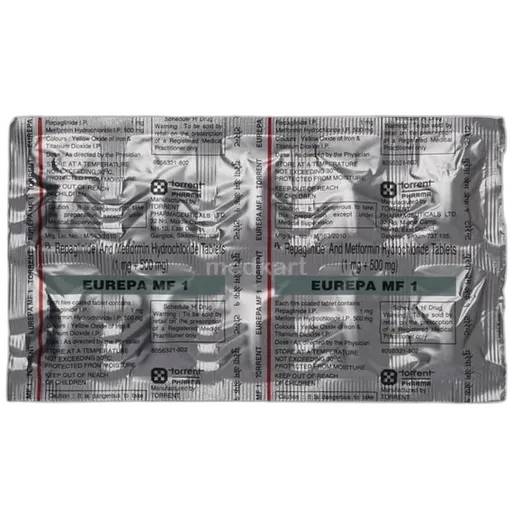 eurepa mf 1mg tablet 10's